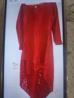لباس مجلسی نو یکبار تنخورده.قرمز خوشرنگ در گروه خرید و فروش لوازم شخصی در البرز در شیپور-عکس1