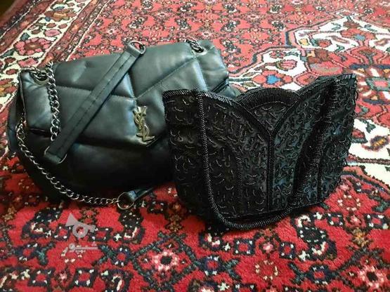 دو عدد کیف زنانه مجلسی و دستی در گروه خرید و فروش لوازم شخصی در همدان در شیپور-عکس1