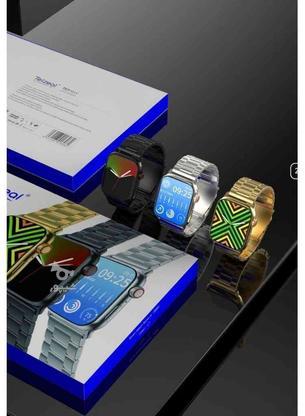 ساعت هوشمند Tezeal TC7 max با 4 بند طلایی در گروه خرید و فروش موبایل، تبلت و لوازم در خراسان رضوی در شیپور-عکس1