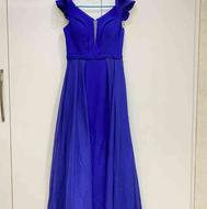 لباس مجلسی آبی سایز 40