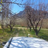 باغ بسیار زیبا در منطقه گردشگری اسکان و پل دوآب اراک