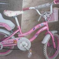 دوچرخه صورتی دخترانه