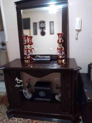 آینه وکنسول قدیمی وبا دوام به علت کمبود جا بفروش میرسد در گروه خرید و فروش لوازم خانگی در آذربایجان شرقی در شیپور-عکس1