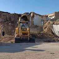 تخریب منازل و بافت های فرسوده در سطح شهرسنقرو حومه