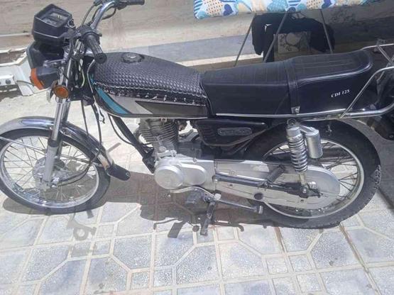 موتور سیکلت هندا 125 سالم و فابریک در گروه خرید و فروش وسایل نقلیه در زنجان در شیپور-عکس1