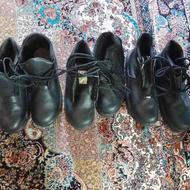 سه جفت کفش نیم بوت کار مردانه