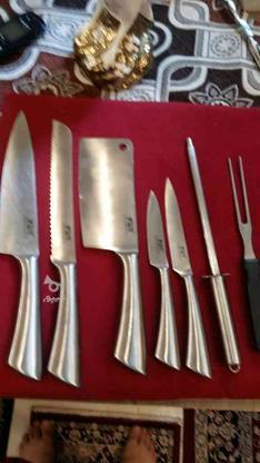 یک سری چاقو آشپزی در گروه خرید و فروش لوازم خانگی در تهران در شیپور-عکس1