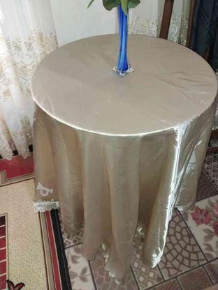 میز گرد تمیز سالم بل روکش در گروه خرید و فروش لوازم خانگی در آذربایجان شرقی در شیپور-عکس1