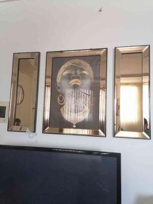 تابلو سه تیکه آینه ای در گروه خرید و فروش لوازم خانگی در سمنان در شیپور-عکس1