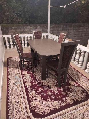 میز نهارخوری به همراه صندلی در گروه خرید و فروش لوازم خانگی در مازندران در شیپور-عکس1