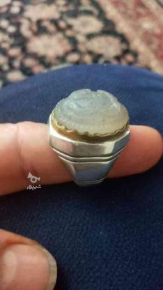 انگشتر نقره عقیق کبود در گروه خرید و فروش لوازم شخصی در البرز در شیپور-عکس1