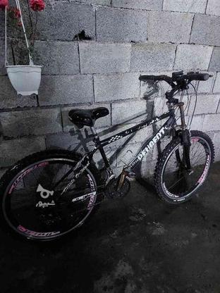 دوچرخه مارک پژو سایز 27 در گروه خرید و فروش ورزش فرهنگ فراغت در گیلان در شیپور-عکس1