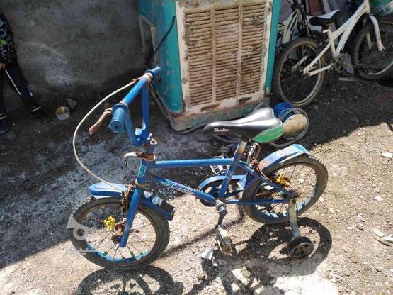 دوچرخه سایز 16 فروشی در گروه خرید و فروش ورزش فرهنگ فراغت در خراسان رضوی در شیپور-عکس1