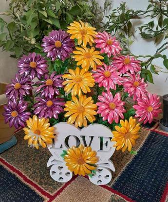 گل کریستالی گل مصنوعی در گروه خرید و فروش لوازم خانگی در خراسان رضوی در شیپور-عکس1