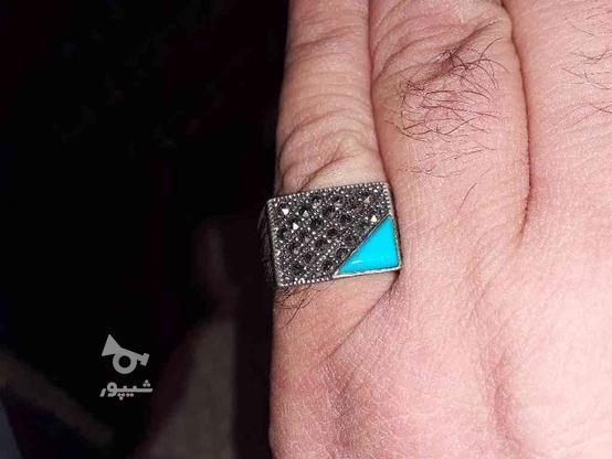 انگشتر فیروزه در گروه خرید و فروش لوازم شخصی در تهران در شیپور-عکس1