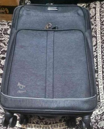 دوعدد چمدان برزنتی نو در گروه خرید و فروش لوازم شخصی در گیلان در شیپور-عکس1