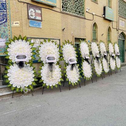 تاج گل مصنوعی ترحیم(اجاره،ارسال) در گروه خرید و فروش خدمات و کسب و کار در تهران در شیپور-عکس1