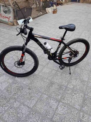 دوچرخه 26فول آلومینیوم ترمز هیدرولیکی در گروه خرید و فروش ورزش فرهنگ فراغت در همدان در شیپور-عکس1