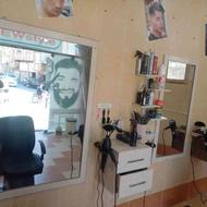 دکور آرایشگاه مردانه سالم