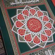 یکجلد قرآن نفیس در قطع آ3 کاملا نو