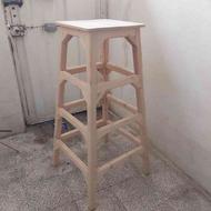 چهارپایه چوبی