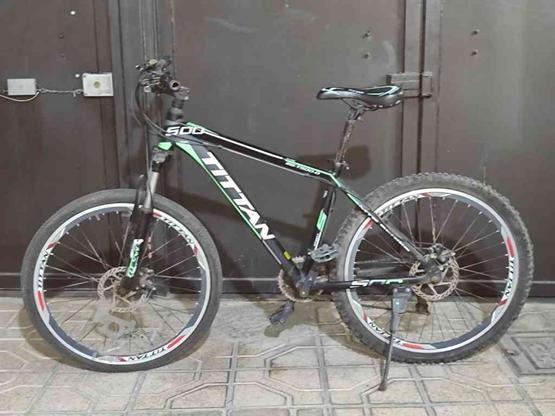 دوچرخه 26 تیتان در گروه خرید و فروش ورزش فرهنگ فراغت در خراسان رضوی در شیپور-عکس1