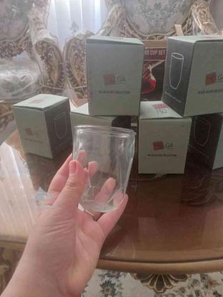 یک دست لیوان خارجی نو مناسب جهیزیه با جعبه در گروه خرید و فروش لوازم خانگی در تهران در شیپور-عکس1