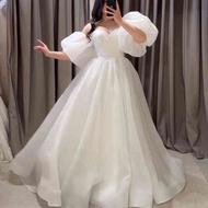 لباس عروس سفید مفکی