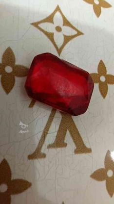 سنگ سرخ،یا یاقوت سرخ طبیعی وسخت خیلی قدیمی در گروه خرید و فروش لوازم شخصی در کرمانشاه در شیپور-عکس1