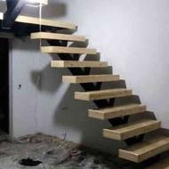 پله چوبی کاور پله چوبی