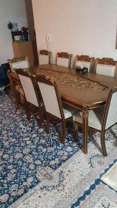 میز صندلی نهار خوری 8 نفره در گروه خرید و فروش لوازم خانگی در البرز در شیپور-عکس1