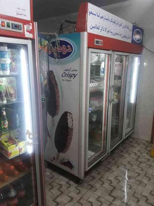 دوعدد یخچال سه درب مخصوص سوپر مارکت در گروه خرید و فروش صنعتی، اداری و تجاری در تهران در شیپور-عکس1