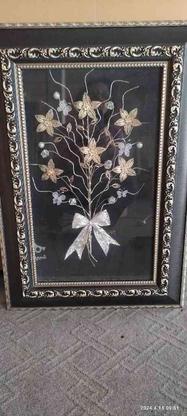 3عددقاب گل نقره ونقاشی در گروه خرید و فروش لوازم خانگی در اصفهان در شیپور-عکس1
