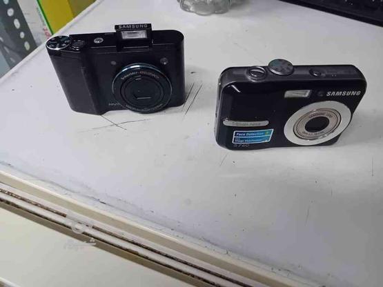 دوعدد دوربین عکاسی با هم فقط باطری ندارند در گروه خرید و فروش لوازم الکترونیکی در تهران در شیپور-عکس1