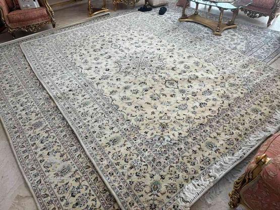 2تخته فرش 9 متری دستباف کاشان در گروه خرید و فروش لوازم خانگی در تهران در شیپور-عکس1