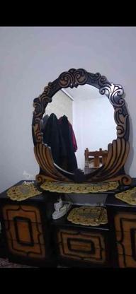 آینه و میز آرایش 8 کشو در حد نو و سالم در گروه خرید و فروش لوازم خانگی در قزوین در شیپور-عکس1