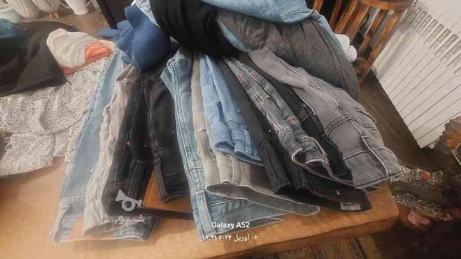 تعدادی شلوار جین اصل همه رنگ سایزه s وM در گروه خرید و فروش لوازم شخصی در البرز در شیپور-عکس1