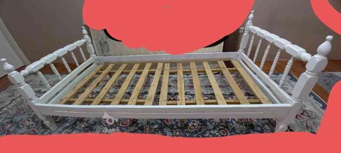 تخت خواب چوبی 750 در گروه خرید و فروش لوازم خانگی در اردبیل در شیپور-عکس1
