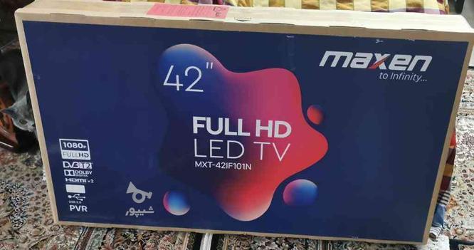 تلویزیون LED هوشمند 42 اینچ مکسین(کاملانو و آکبند) در گروه خرید و فروش لوازم الکترونیکی در البرز در شیپور-عکس1