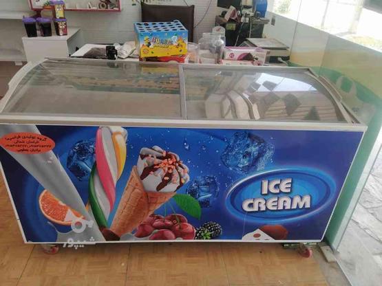 یخچال بستنی فریزر 160سانتی 500لیتر در گروه خرید و فروش صنعتی، اداری و تجاری در خراسان شمالی در شیپور-عکس1