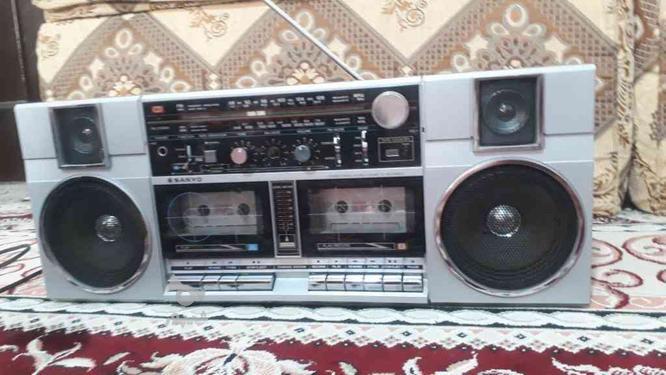 رادیو ضبط سانیو ژاپن در گروه خرید و فروش لوازم الکترونیکی در اصفهان در شیپور-عکس1