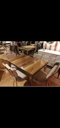 میز ناهرخوری تمام چوب گردو 4 نفره نو در گروه خرید و فروش لوازم خانگی در تهران در شیپور-عکس1