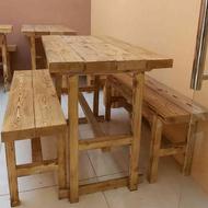 میز و نیمکت چوب نراد مخصوص کافه و کلاس ....