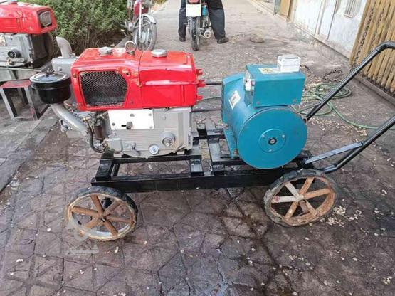 ژنراتور موتور برق دیزل موتور آب میتسوبیشی 7.5 کیلووات در گروه خرید و فروش صنعتی، اداری و تجاری در اصفهان در شیپور-عکس1