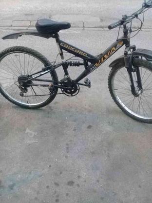 دوچرخه سایز 26دنده ای کمک دار ترمز دنده سالم و مرتب در گروه خرید و فروش ورزش فرهنگ فراغت در مازندران در شیپور-عکس1