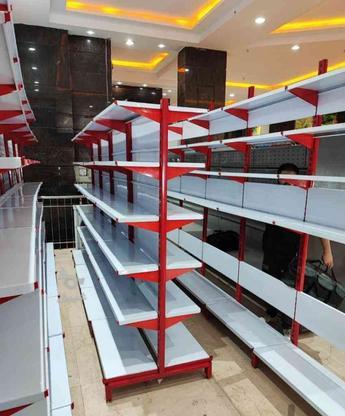قفسه انباری و سوپری*سفید و قرمز فروشگاهی در گروه خرید و فروش صنعتی، اداری و تجاری در تهران در شیپور-عکس1