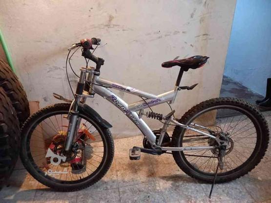 دوچرخه 24 سالم وبدون ایراد تخفیف پای معامله در گروه خرید و فروش ورزش فرهنگ فراغت در مازندران در شیپور-عکس1