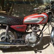 موتور سیکلت 125 مزایده ای مدل 85