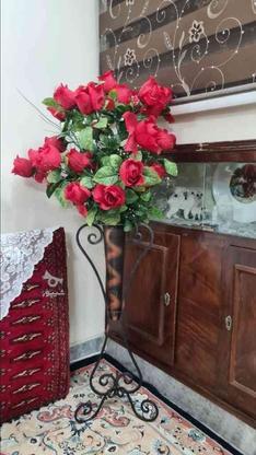 گل مصنوعی همراه با گلدان در گروه خرید و فروش لوازم خانگی در تهران در شیپور-عکس1