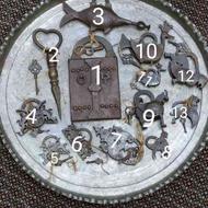 قفل های فولادی طرح قاجاری